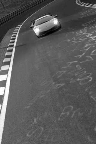 Lamborghini на треке в Grand Turismo 5 обои