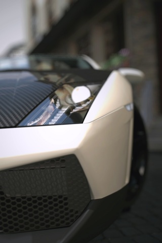 Lamborghini с карбоновым багажником обои