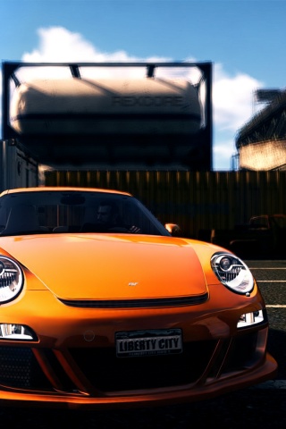 Порше из GTA4 обои