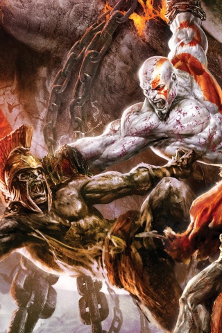 Бог войны обои