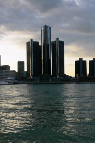 Побережье Детройта обои