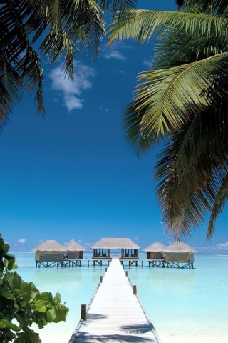 Солнечные мальдивы обои