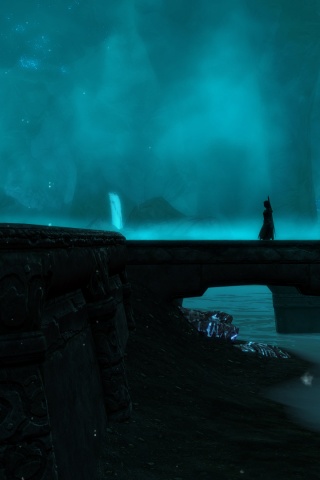 Светящийся путь обои