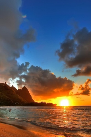 Морской берег обои