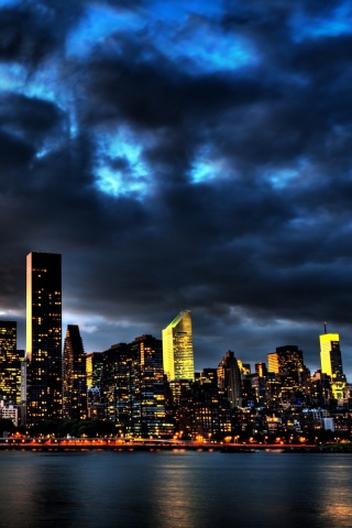 Красивый город обои