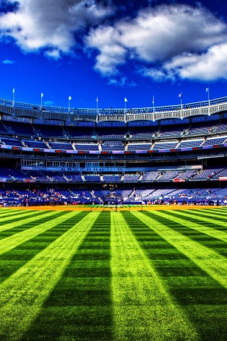 Футбольный стадион обои