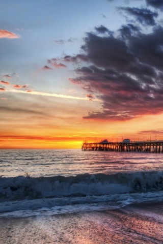 Морской прилив обои