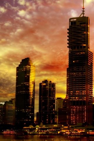 Австралийский город обои