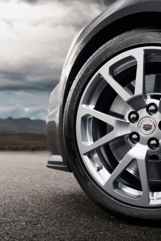 Колесо кадиллака обои