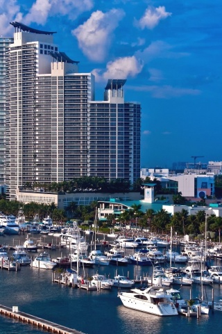 Курортный город обои