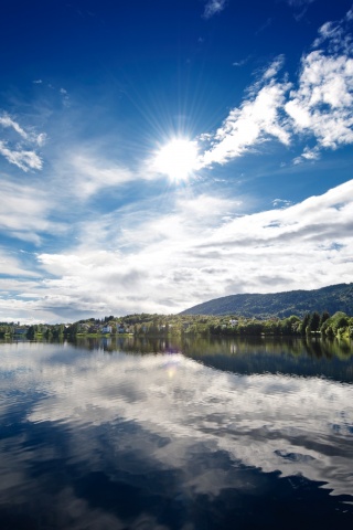 Норвежская река обои