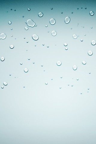 Капли воды на стекле обои