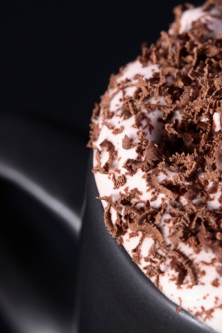 Кофе со сливками и шоколадом обои