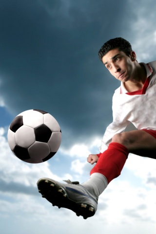 Футболист обои