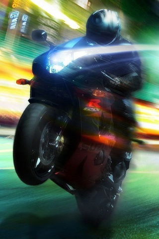 Сокрость на мотоцикле обои