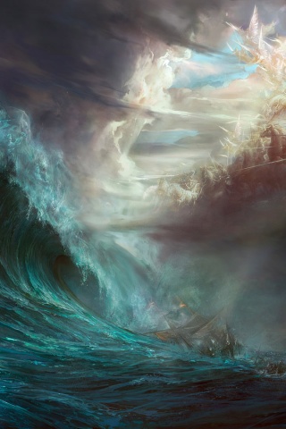 Битва стихий обои