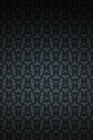 Черный извилистый узор обои