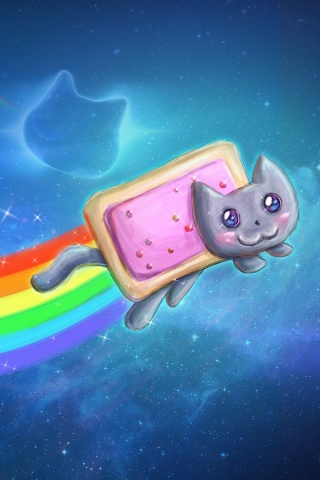 Nyan cat обои