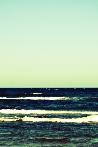 Морская линия обои