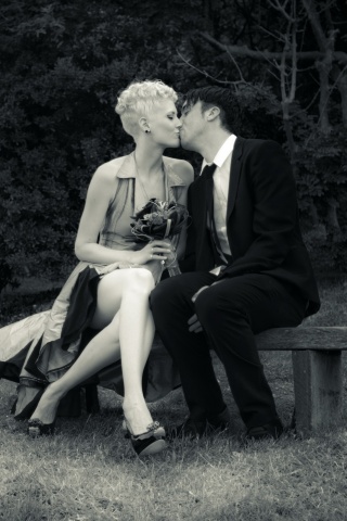 Поцелуй обои