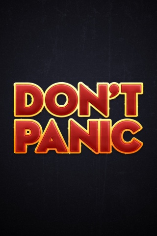 Не паникуй обои