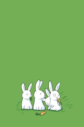 Заяц-каннибал обои