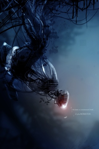 Гладос из PORTAL2 обои