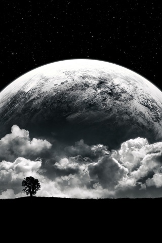 Наедине с вселенной обои