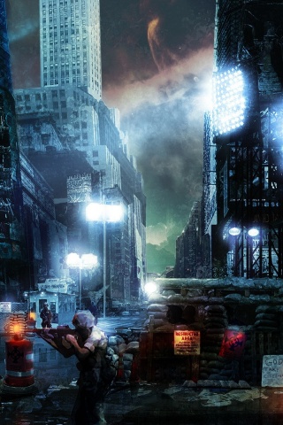 Укрепления на Таймс-сквер обои