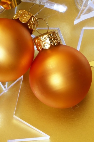 Елочные игрушки обои