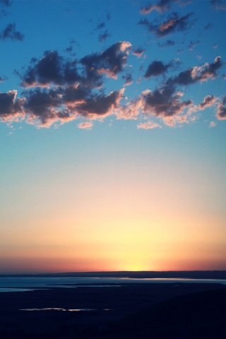 Шикарный закат обои