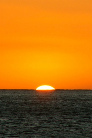 Идеальный закат обои