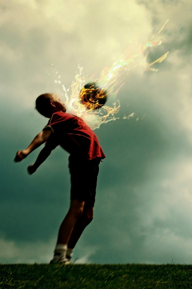 Футболист обои