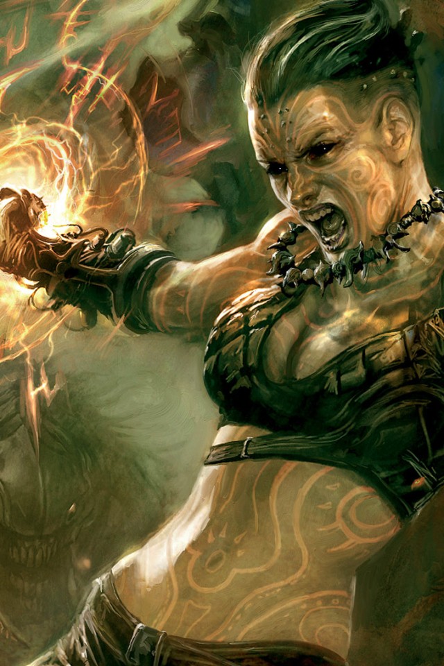 Колдунья обои