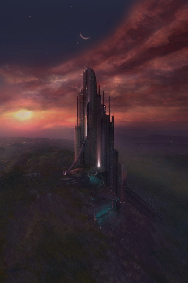 Города будущего обои