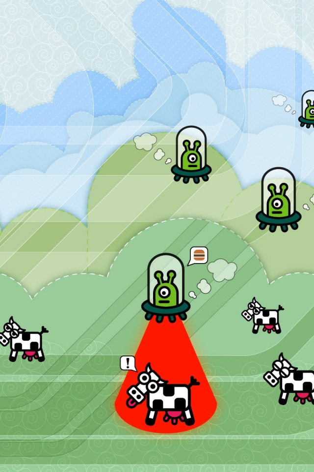 Пришельцы воруют коров обои