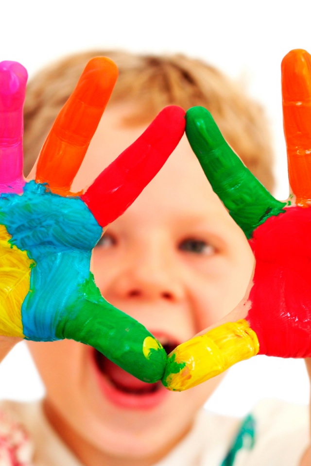 Раскрашенные руки обои