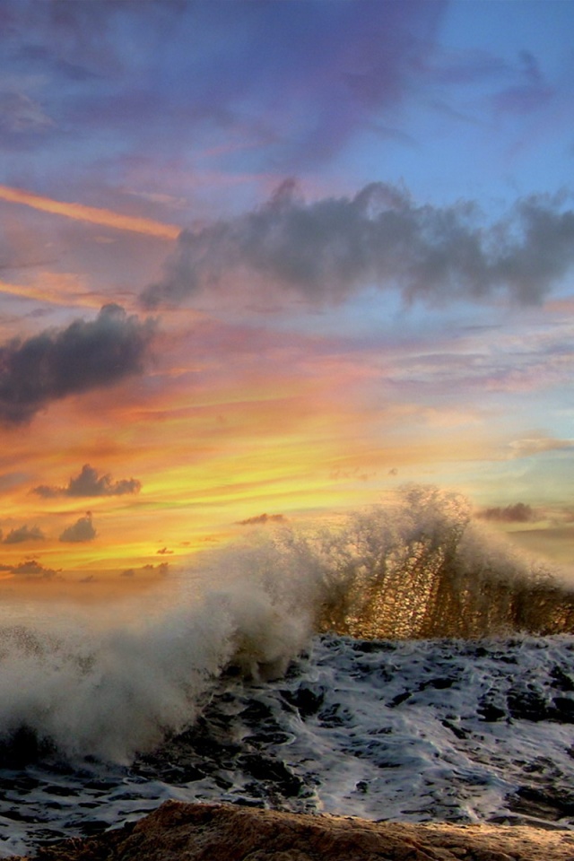 Бушующее море обои