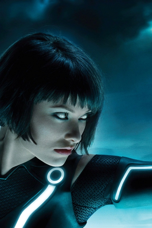 Оливия Уайлд в Трон: Наследие обои