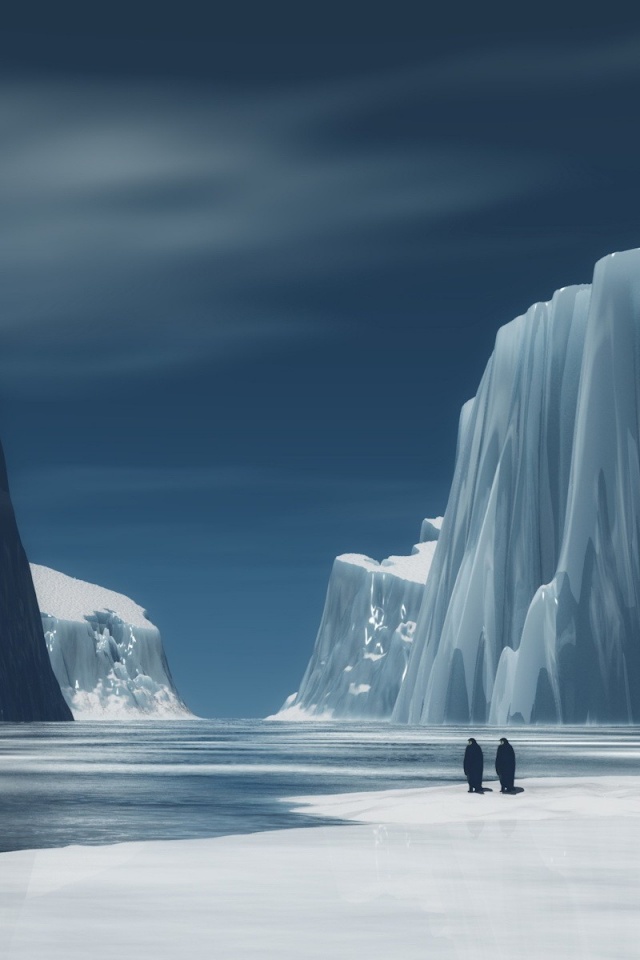 Ледяные горы обои