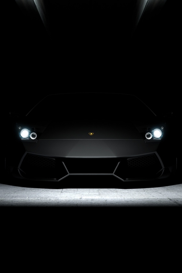 Ламборджини во тьме обои