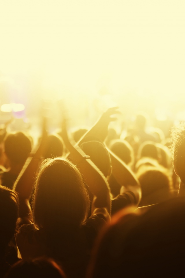 Люди на концерте обои