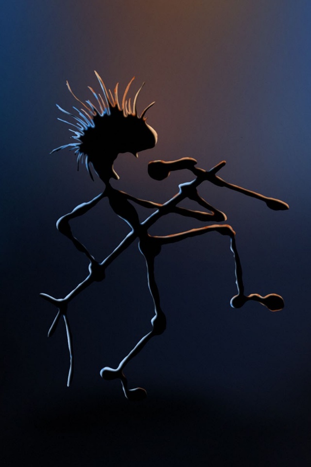 Фигурки музыкантов обои