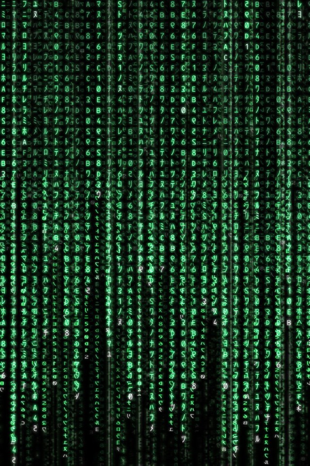  Матрица, обои с кодом матрицы обои