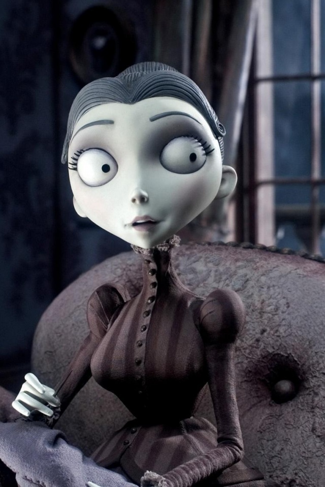 Мертвая невеста вышивает обои