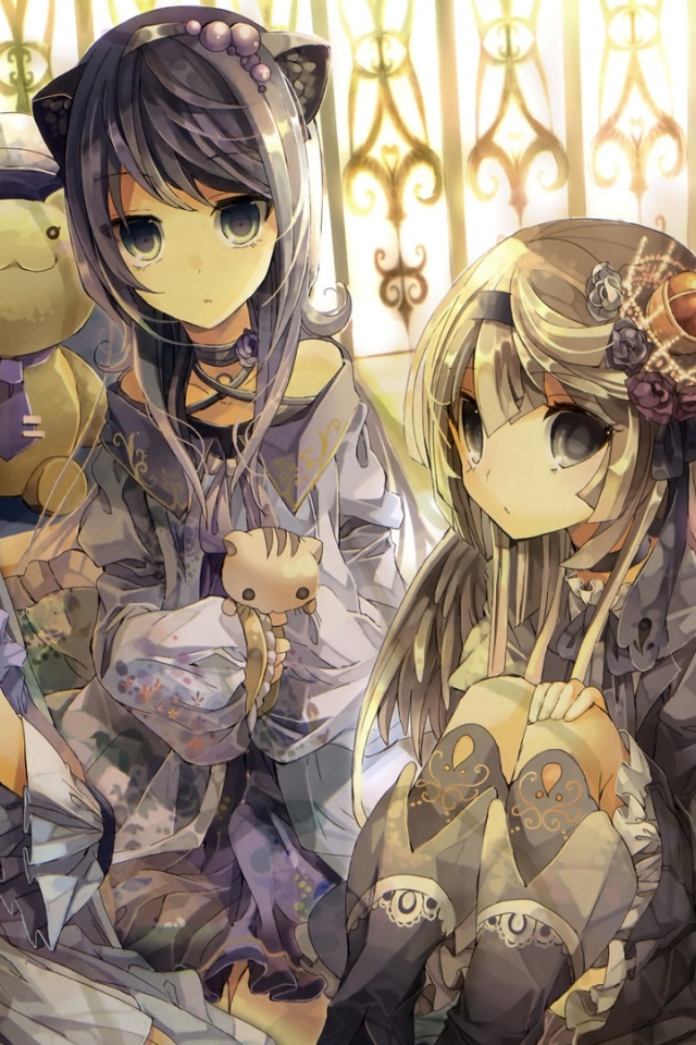 Три лоли обои