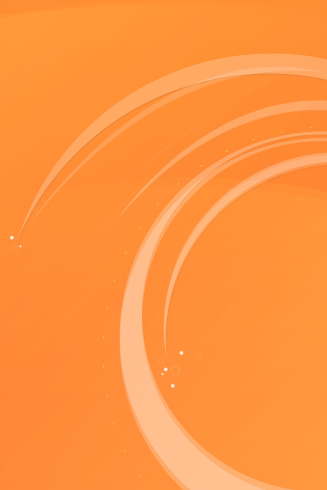 Оранжевая спираль обои