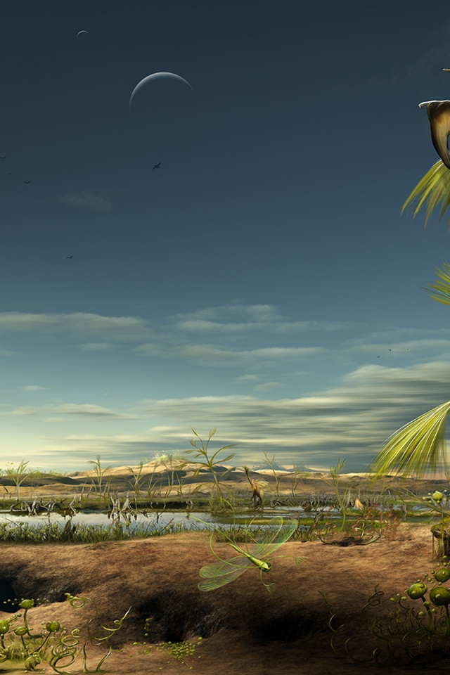 Флора и фауна другой планеты обои