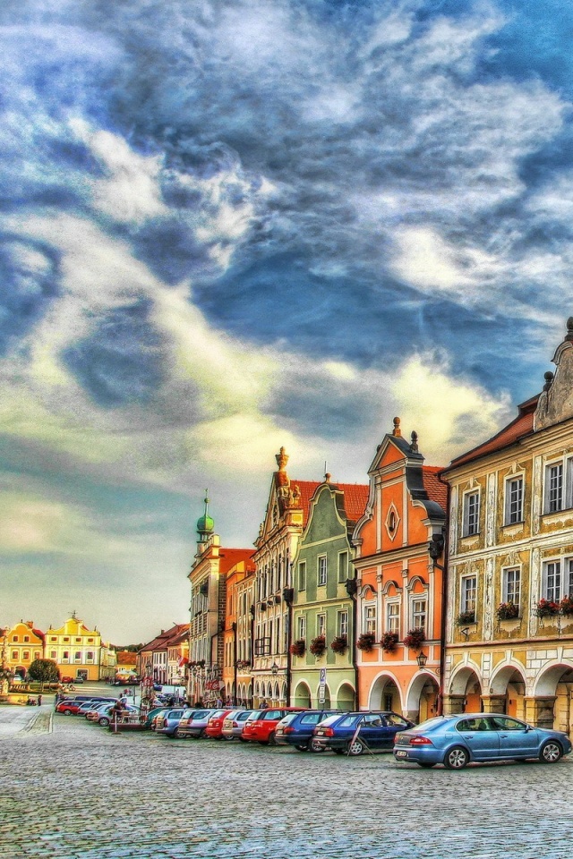 Домики в Чехии обои