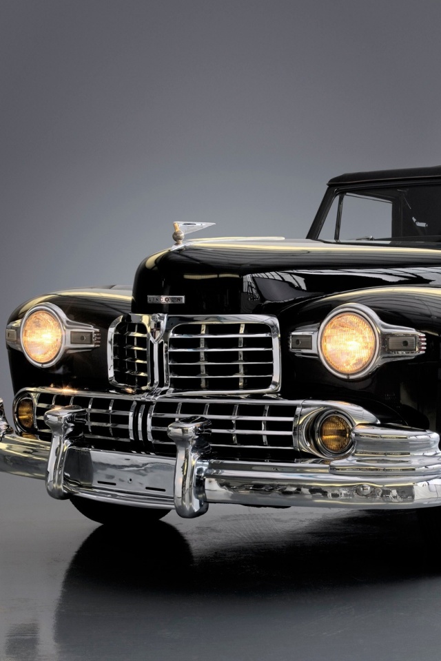 Черный ретро авто обои